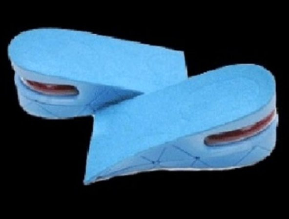 Hava Yastıklı Boy Uzatıcı Tabanlık MAVİ Renk (5 CM)