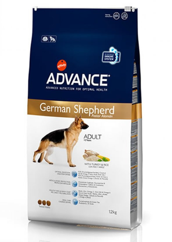 Advance German Shepherd Alman Kurdu Köpek Maması 12 Kg