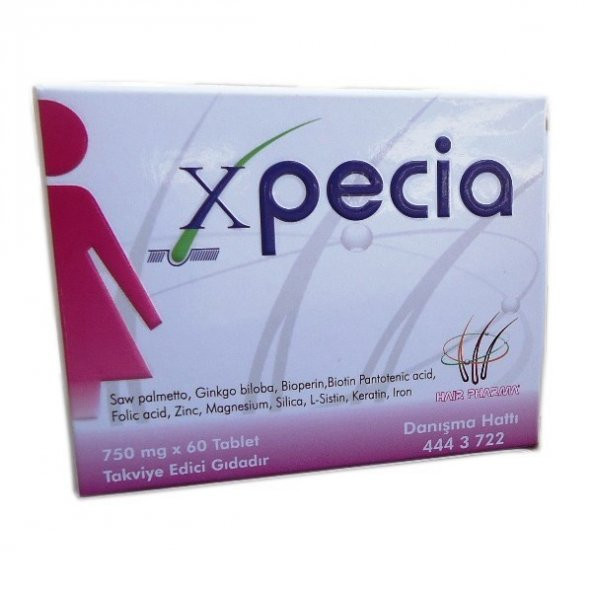 Hair Pharma Xpecia Kadın 60 Tablet