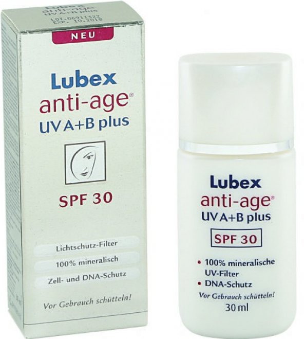 Lubex Anti-Age UV A+B Plus SPF 30 - 30ml