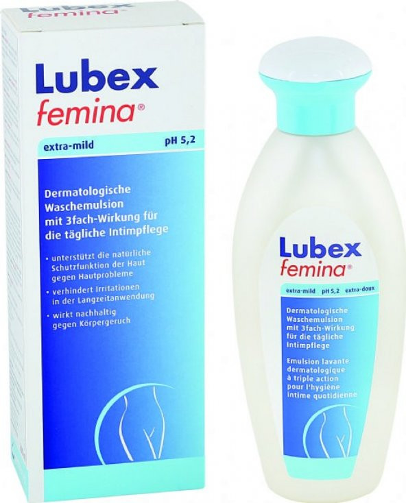 Lubex Anti-Age Femina Dermatolojik Temizlik Emülsiyonu pH 5,2 - 2