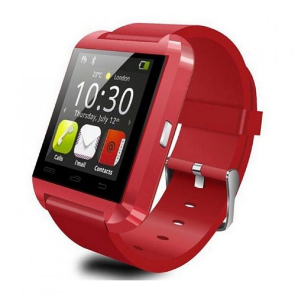 Berkev Akıllı Saat U8 Smart Watch Türkçe - Siyah