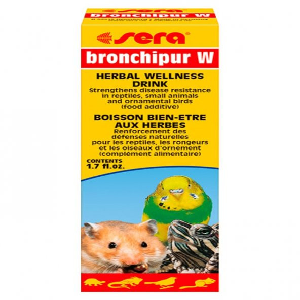 Sera Bronchipur W Koni Çiçeği Kökü Özü Ek Besin Takviyesi 50 ml