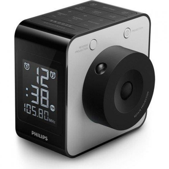 Philips AJ4800/12 Projeksiyon Alarmlı Saatli Radyo