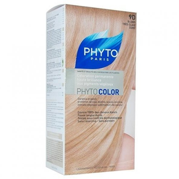 Phyto Phytocolor 9D (Çok Açık Dore Sarı) - (SÜPRİZ HEDİYELİ)