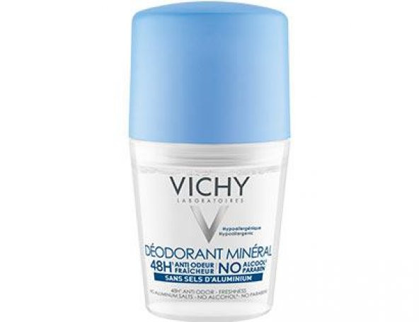 Vichy Alüminyum Tuzu İçermeyen Mineral Deodorant Roll-on 50 ml