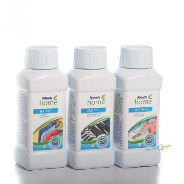Amway Sıvı Çamaşır Deterjanları Mini Paketi  (3Lü Set)