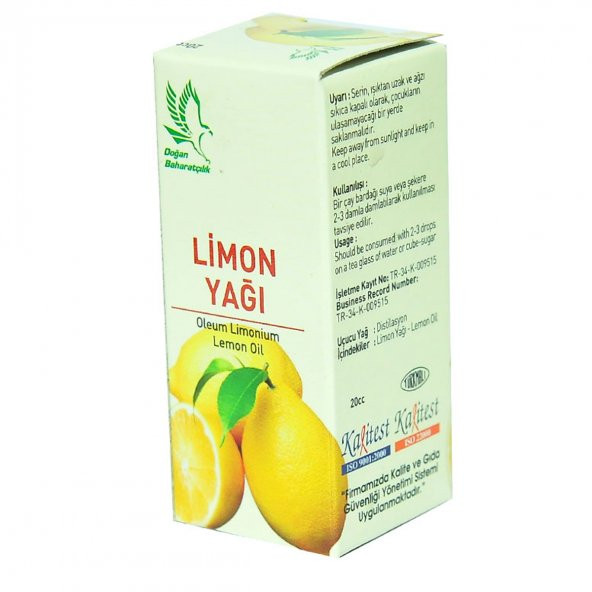 Doğan Limon Yağı 20 cc - 3