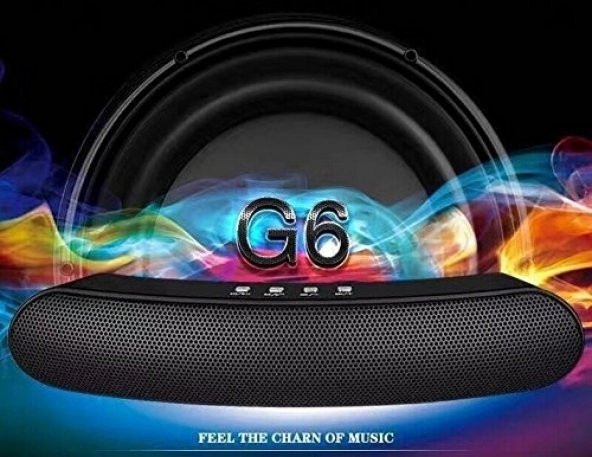 GIBOX G6 Bluetooth Hoparlör, Radyo & Multimedya - 2