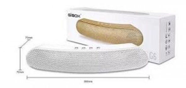 GIBOX G6 Bluetooth Hoparlör, Radyo & Multimedya - 8