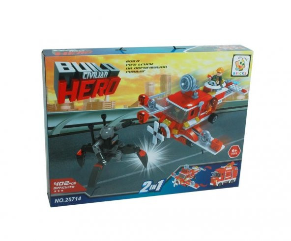 BRC Lego Seti Dönüşebilen Süper Kahraman 25714 DEV Boy