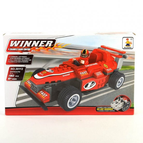 Winner Lego Seti Uzaktan Kumandalı Formula Aracı 20112