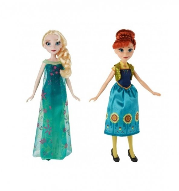 Disney Karlar Ülkesi Frozen Anna & Elsa Bebek (2 Farklı Model)