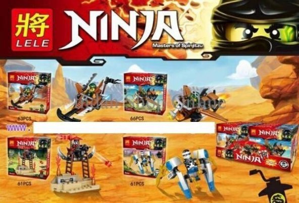 LELE NINJA Lego Seti 79341 (4 Farklı Figür Seçeneği) - 2