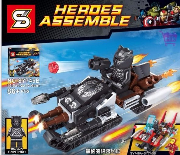 Heroes Assemble Lego SY 746 (4 Farklı Figür Seçeneği) - 3