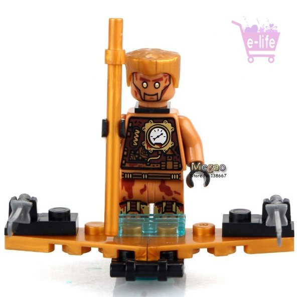 SY 623 Dönüşebilen NİNJA Lego Seti Tam 8 Figür - 7