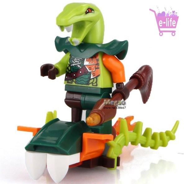 SY 623 Dönüşebilen NİNJA Lego Seti Tam 8 Figür - 10