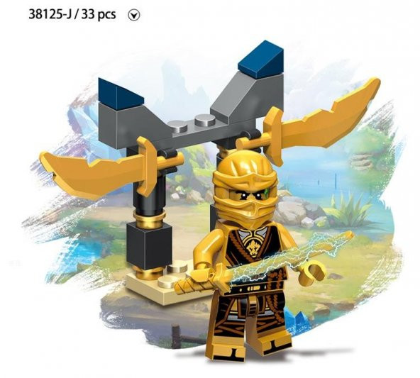 Tiger 68125 Ninjago Oyuncak Lego Seti Tam 9 Karakter - 10