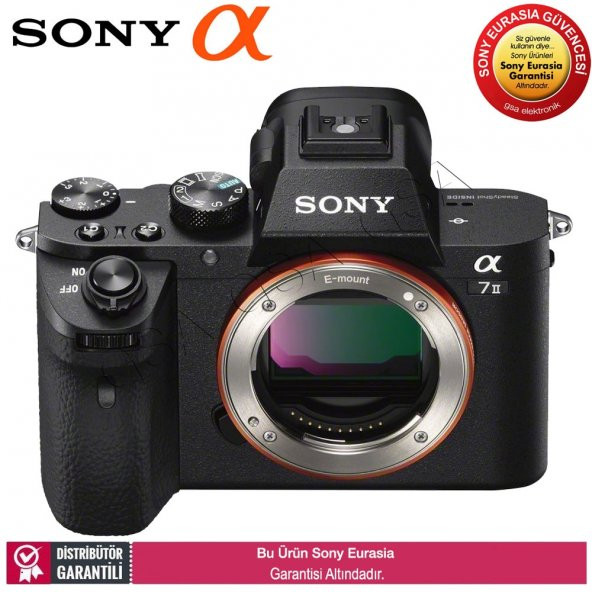 Sony A7M2 Full Frame Sensörlü E Mount Aynasız Fotoğraf Makinesi