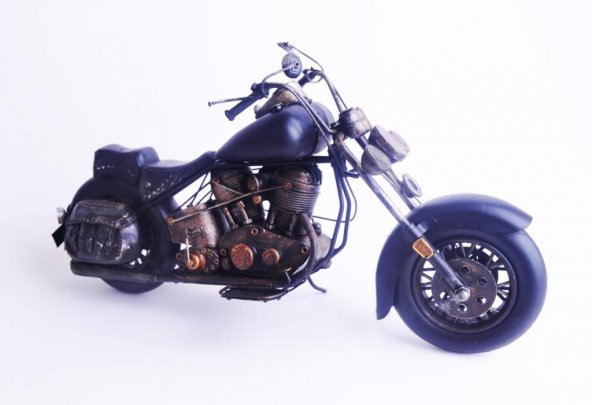 Nostaljik Metal Model Motosiklet Dev Boy 8245
