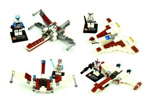 Star Wars Lego Seti SY 196 ( 4 Figür Seçeneği )