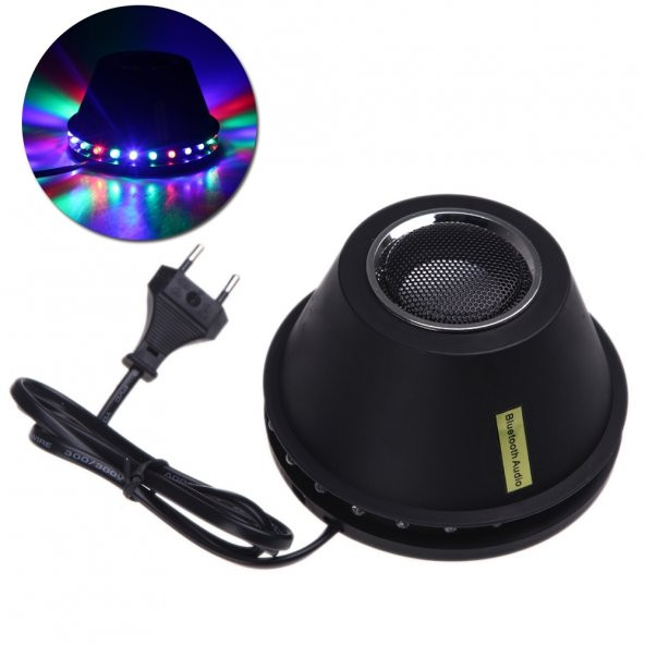 RGB LED Işıklı Bluetooth Hoparlör & DMX Sahne Işığı