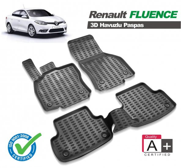 Renault Fluence 3D paspas