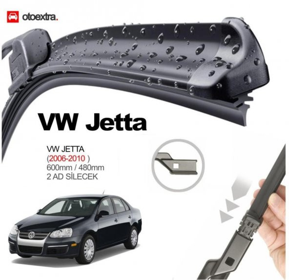 Volkswagen Jetta Muz Silecek Takımı 2006-2010