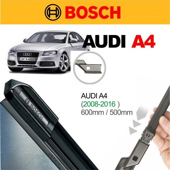 Audi A4 Silecek Takımı (2008-2016 B8/B9) Bosch