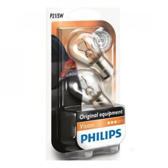 Philips P21/5W Park & Sinyal Ampul - 2li set