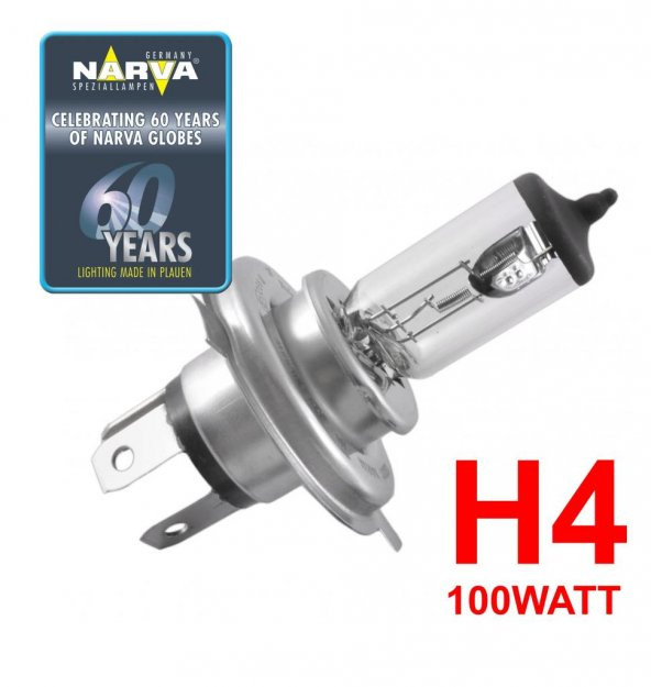 H4 100WATT NARVA ORJİNAL GERMANY