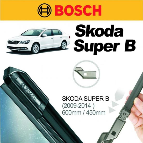 Skoda Superb Silecek Takımı (2009-2014) Bosch