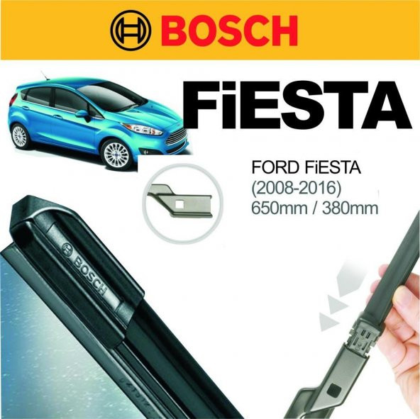 Ford Fiesta Silecek Takımı (2008-2016) Bosch