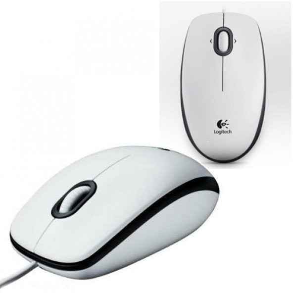 Logitech M100 910-005004 Usb Optic Beyaz Mouse