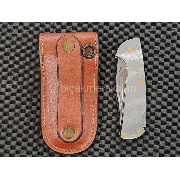 Bora 208 PB Kilitli Mini Çakı Çelik Saplı - 3