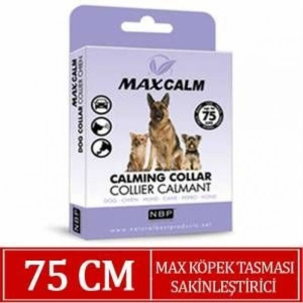 Max Calm Sakinleştirici Köpek Boyun Tasması 75 cm