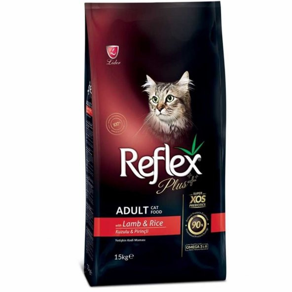 Reflex Plus Kuzu Etli Yetişkin Kedi Maması 15 Kg Pounch Hediyeli