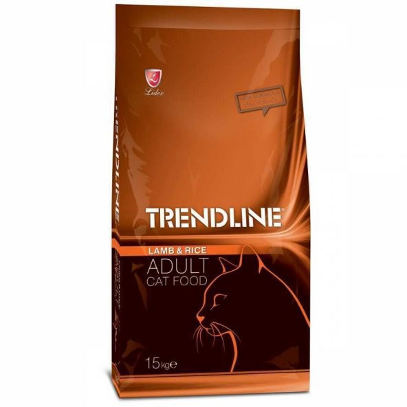 Trendline Kuzu Etli Yetişkin Kedi Maması 15 kg