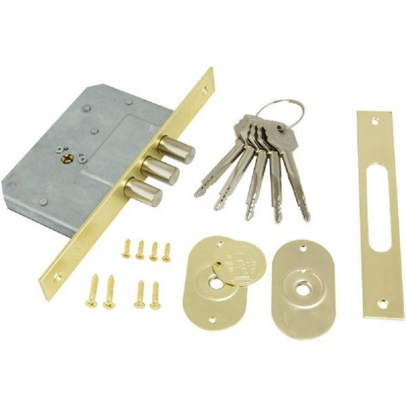 PRAZİS SİLİNDİRLİ EMNİYET 3 MİLLİ 45 MM NİKEL 3 ürün görseli