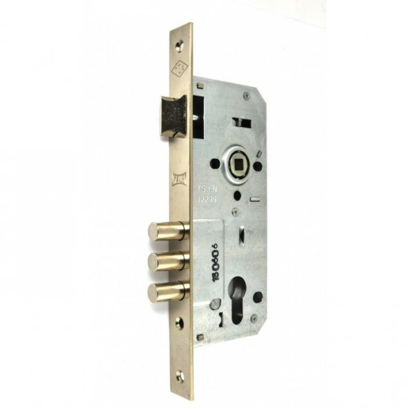 BİLYALI SİLİNDİRLİ DAİRE KİLİDİ ROZET NİKEL 45 MM ürün görseli