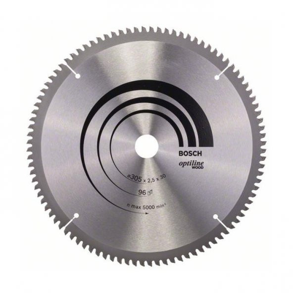 Daire Testere Biçaklari 305X30 Mm 96 Diş 2608640442