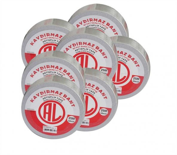 KAYDIRMAZLIK BANDI ŞEFFAF 50 MM 25 MT ürün görseli