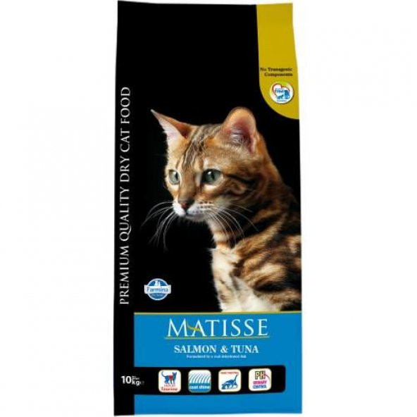 Matisse Somon Ve Ton Balıklı Yetişkin Kedi Maması 10 Kg