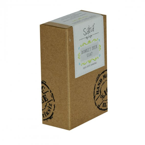 Saba Kostiksiz Eşek Sütü Sabun 125 Gr - 3