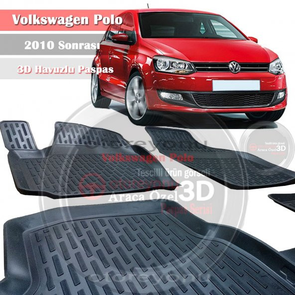 Volkswagen Polo Paspas 3D Havuzlu Model 2010 Sonrası