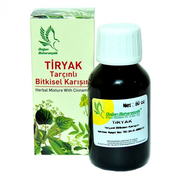 Tiryak Tarçınlı Bitkisel Karışım 50 cc - 6
