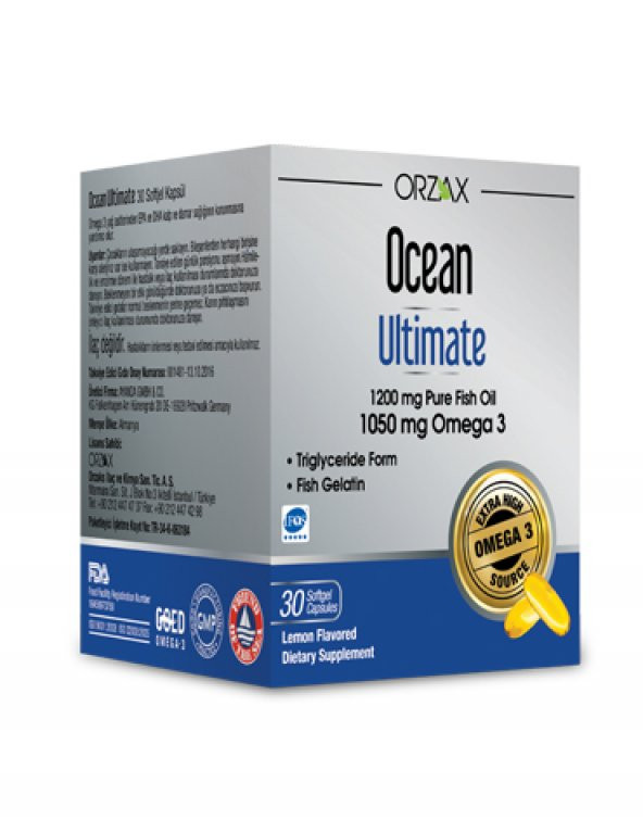 Ocean Ultimate 30 Kapsül SKT : 06/2021