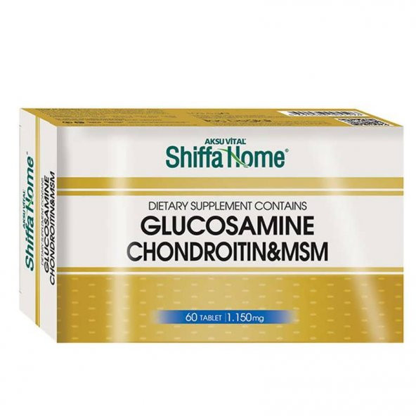 Shiffa Home Glucosamine Chondroitin Msm Tablet 1150mg 60 Kapsül