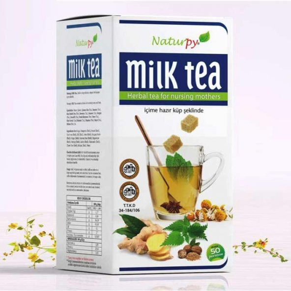 Naturpy Milk Tea Emziren Anne Çayı 250gr