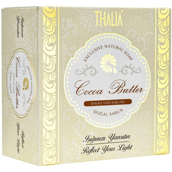 Thalia Doğal Cocoa Butter Saf Kakao Yağı Sabunu 150 Gr